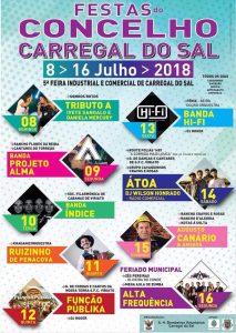 Artistas, Bandas, Cantores, Festas de Carregal do Sal, Bombeiros Carregal do Sal, Função Publika, Canario, Alfa Frequencia, Ruizinha de Penacova, Hi-Fi, Tributo, Banda Indice