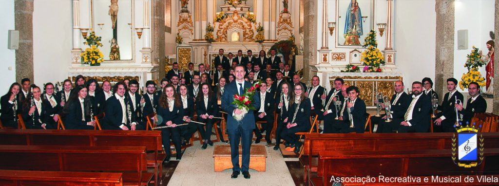 Banda de Vilela, Paredes, Porto, Bandas Norte, Orquestras, Filarmónicas, Associação Recreativa e Musical de Vilela, Bandas Portuguesas, Contactos, bandas, portuguesas