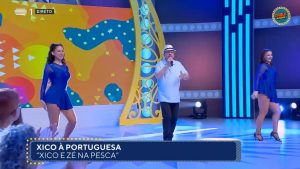 RTP, Estrelas ao sábado, Xico à portuguesa, bailarinas, Espetáculos, artistas, santos populares, contactos, Artistas populares, portugueses, Chico, arraial, arraiais