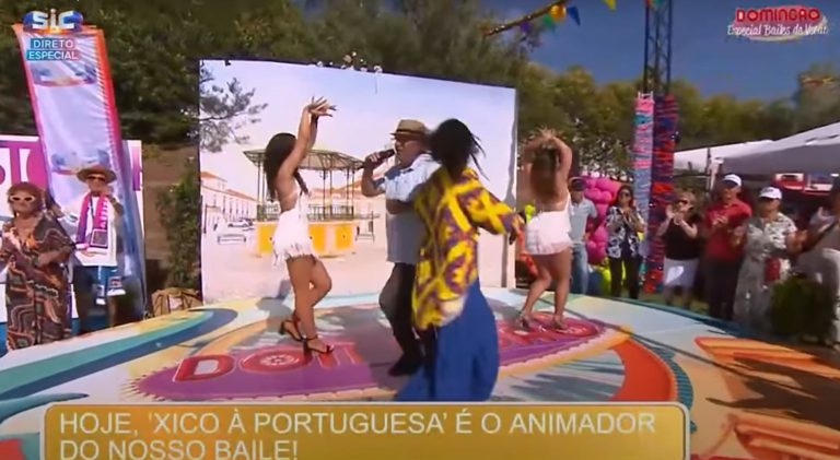 Xico à portuguesa cantou ao vivo, Domingão, Sic, Televisão, artistas populares, musica portuguesa, cantores portugueses, arraial, Festas