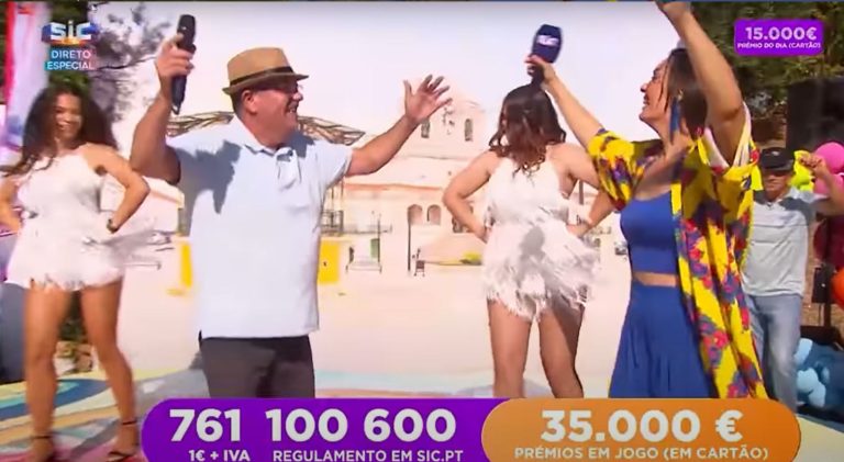 Xico à portuguesa cantou ao vivo, Domingão, Sic, Televisão, artistas populares, musica portuguesa, cantores portugueses, arraial, Festas
