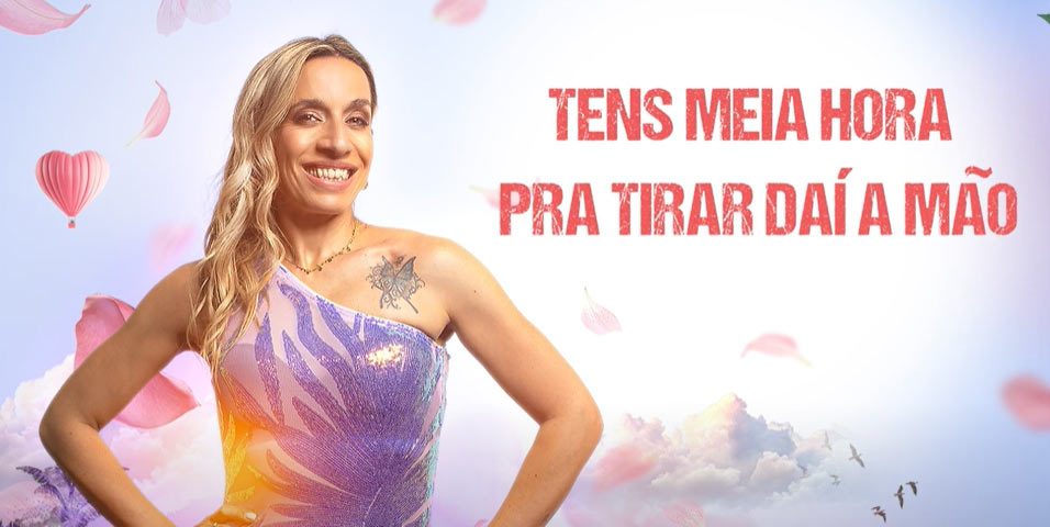 Tens Meia-hora, Letra, Artista, Joana, Cantora Joana, Artistas, sucessos, letras, musicas, Tens Meia Hora