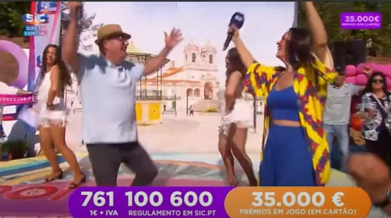 Xico à portuguesa cantou ao vivo, Domingão, Sic, Televisão, artistas populares, musica portuguesa, cantores portugueses, arraial, Festas